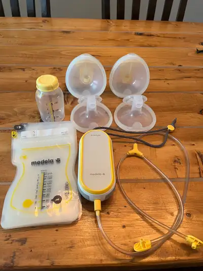 Includes 21mm and 24mm flange sizes Yellow membranes for collection cup were replaced and only used...
