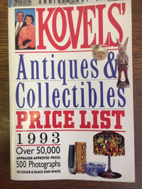 Kovels Antiques & Collectibles Price List 25th Anniversary