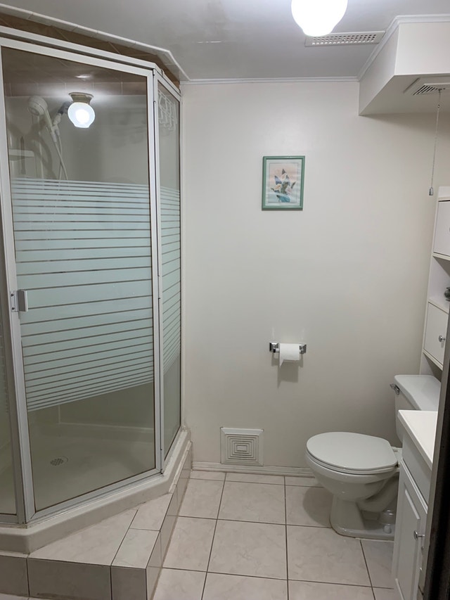 One bedroom apartment ( walkout basement) bright + big windows Long