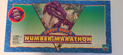 Count Dino's Number Marathon - educational Math Board game, View more