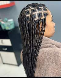 SINGLE BRAIDS, GODDESS BRAIDS, CORNROWS AND HAIR EXTENSIONS!!!