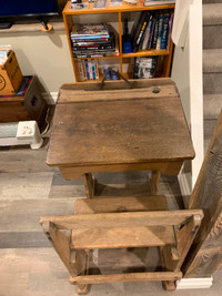 Antique School Desk - One-of-a-kind