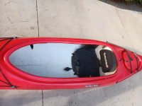 Red Iqaluit kayak