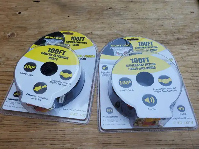 Night Owl 200' Camera Cable BNIB in Security Systems in Markham / York Region - Image 2
