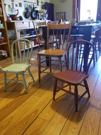 Antique wooden kids' chairs - New Price!