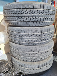 235 65 17 - ALL SEASONS tires ~50% thread - set of 4