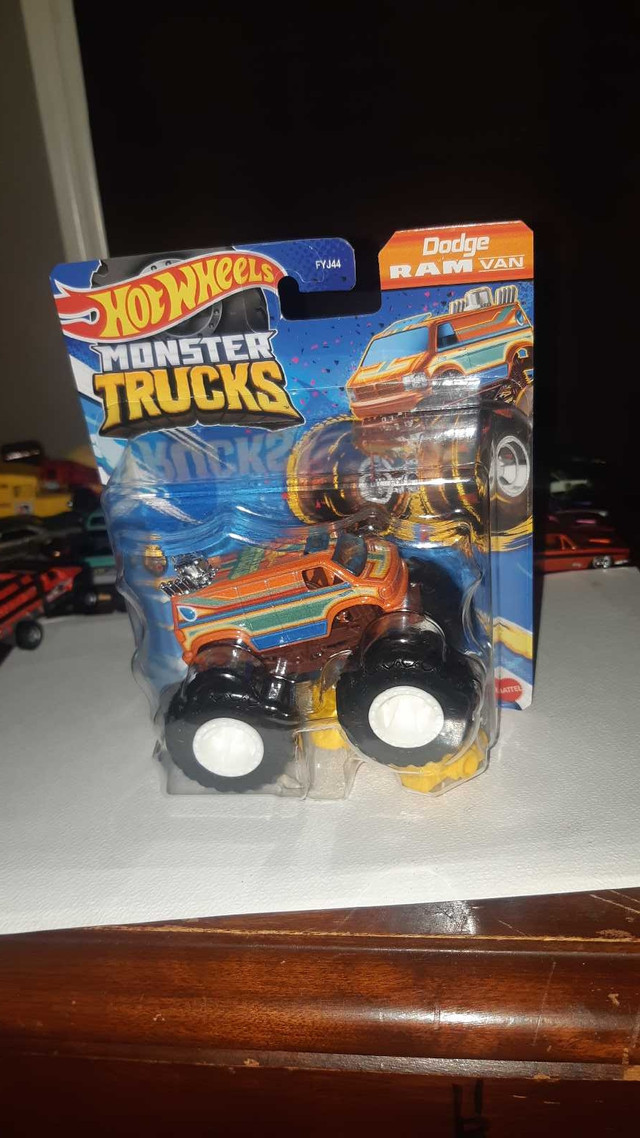 Dodge Ram Van 2024 Hot Wheels Monster Trucks Crash Legends  in Toys & Games in Guelph