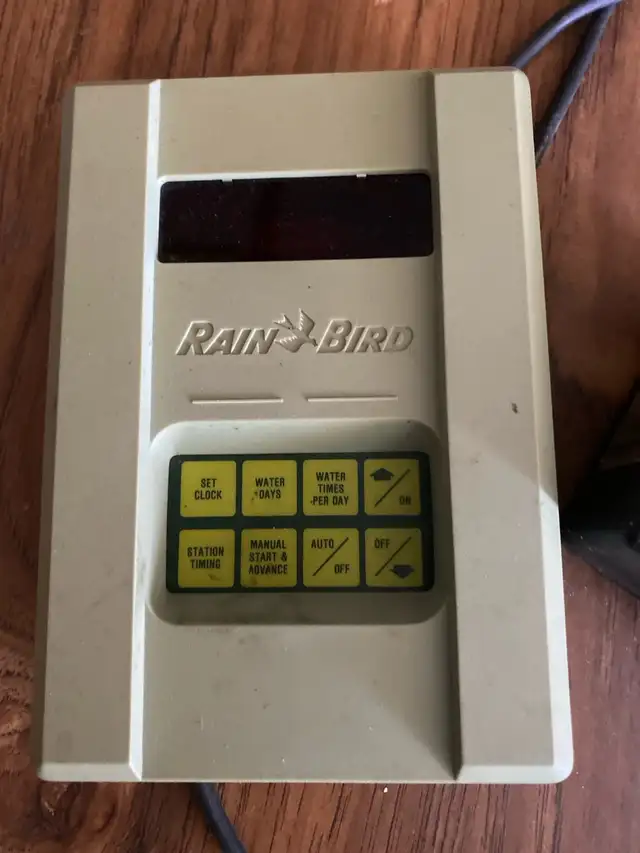 Rainbird Sprinkler Timer. VERY easy to set up.64700583034115121
