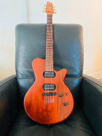Guitare Godin LG HBM Amber Red 1996.
