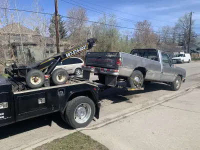 Tow Boost Winch out Recovery Tire change Etc.. Just a call or text away! Can reach us anytime at 587...