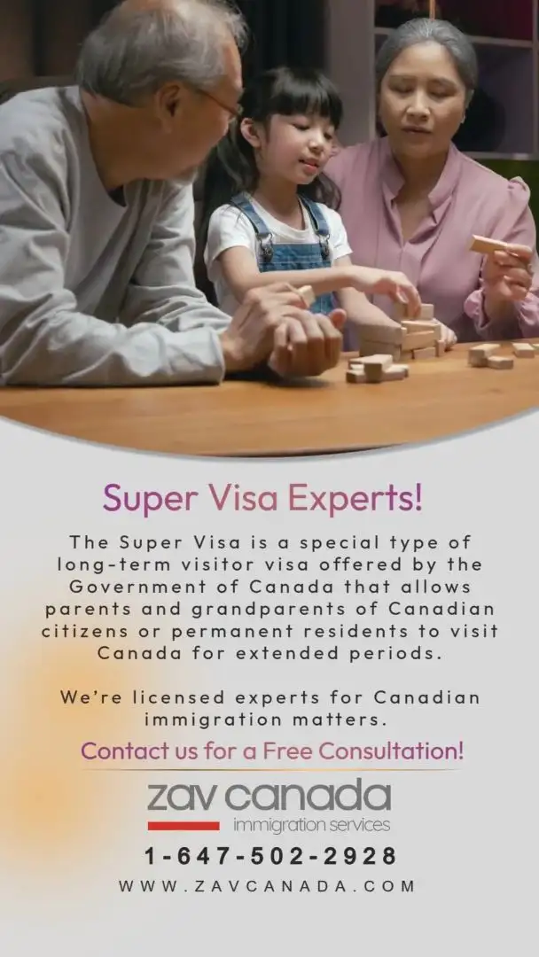 Super Visa and all Other Immigration Matters Experts!63849001632771121