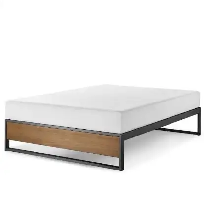 Zinus 14inch Ironline Platform Bed Frame, King in Beds & Mattresses in Markham / York Region - Image 2