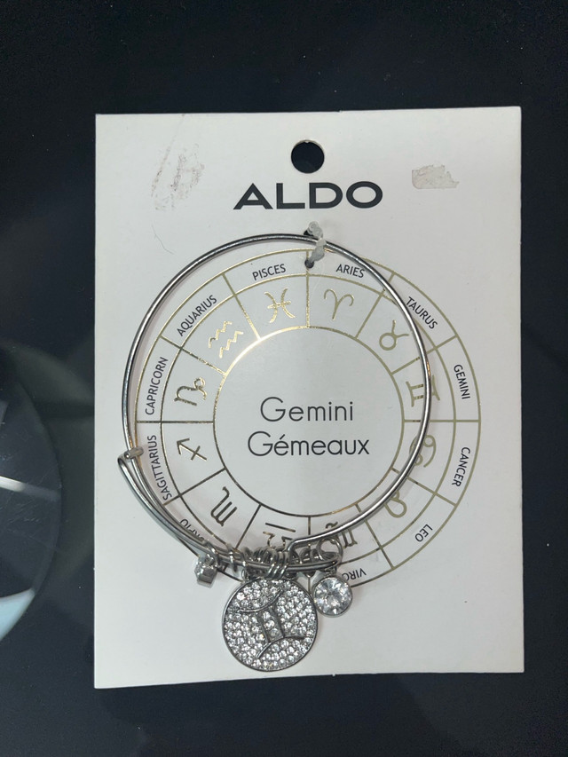 BRAND NEW Aldo Silver Gemini Charm Bracelet  in Jewellery & Watches in Hamilton - Image 2