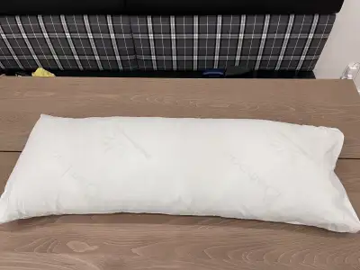 Memory Foam Body Pillow with Cooling Bamboo Cover, 20" x 54", View more