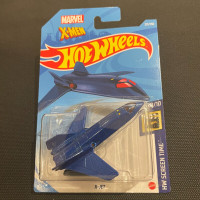 Hot Wheels MARVEL SUPER HEROES X-MEN X-JET HW SCREEN TIME MOVIE