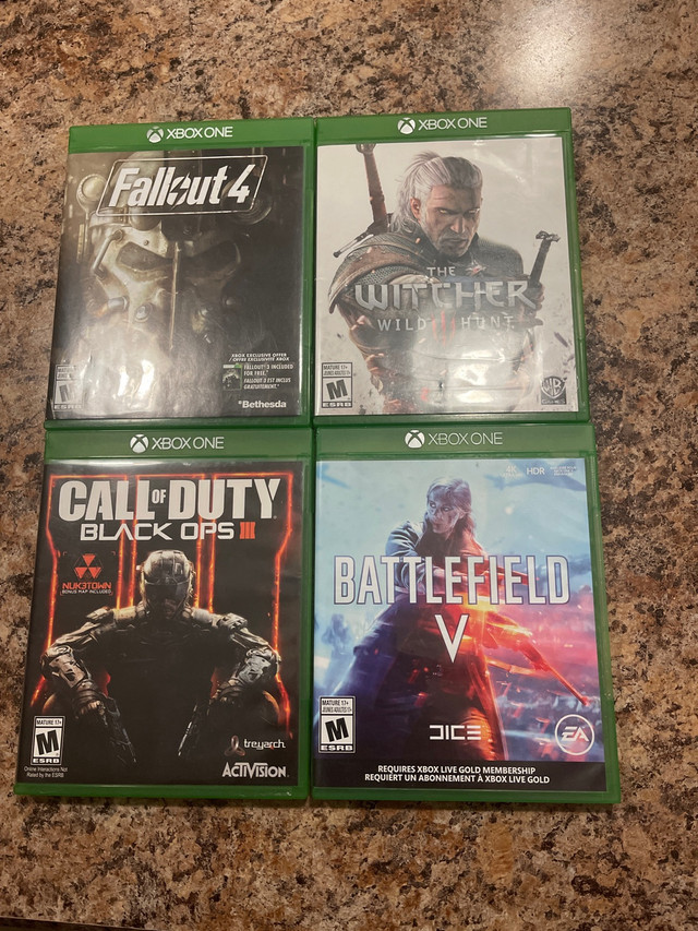 XBOX ONE Games  in XBOX One in Barrie