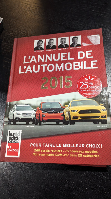 L'annuel de L'automobile avec RPM dans Autre  à Laurentides - Image 2