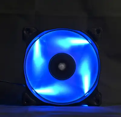 Corsair 3-pin Blue Silent Brushless Cooling PC Case Led Fan 12V, View more