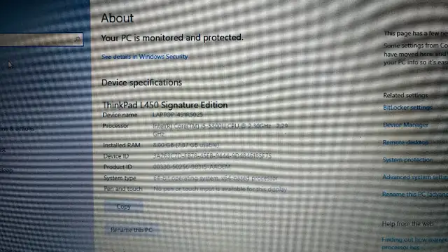 ThinkPad L450 in Laptops in Barrie - Image 7