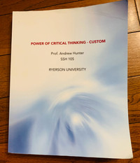 Power of critical thinking - custom