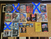Large selection of games for sale