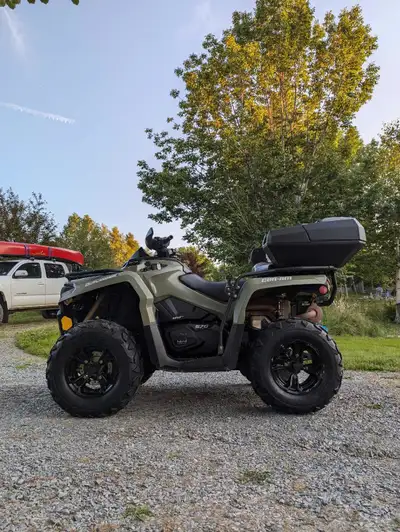 2016 Can-Am Outlander 570. 6331kms. In very good shape, well maintained. Tires are good, and don't l...