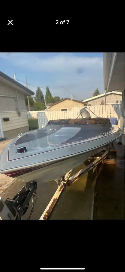 1988 Larson Senza V-165 with 115Hp Mariner outboard engine Have put a lot of work into this boat ove...