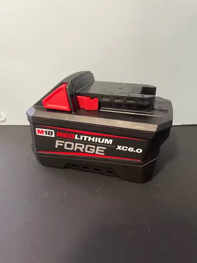 *LIKE NEW* MILWAUKEE M18 FORGE 6AH BATTERY, View more