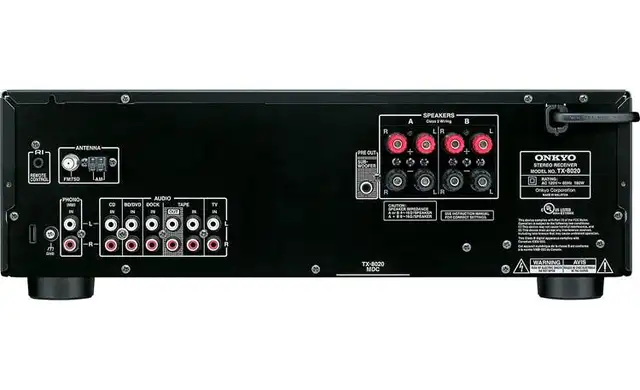 Onkyo TX-8020 Stereo receiver w/oem remote in Stereo Systems & Home Theatre in Mississauga / Peel Region - Image 3