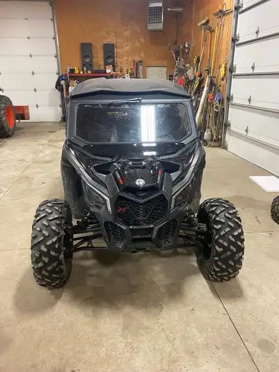 2021 Can Am X3 Xds Turbo RR Rockford fosgate audio roof Full cab enclosure Full glass windshield / m...