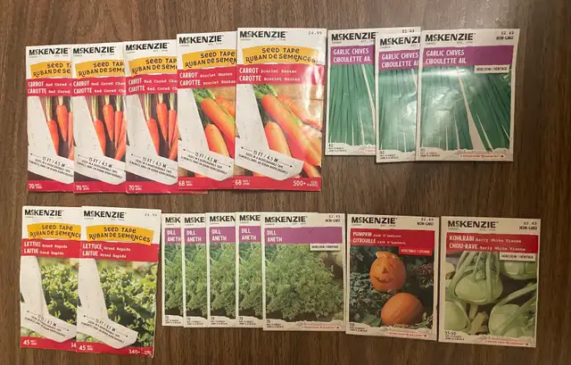 McKenzie Garden Seeds