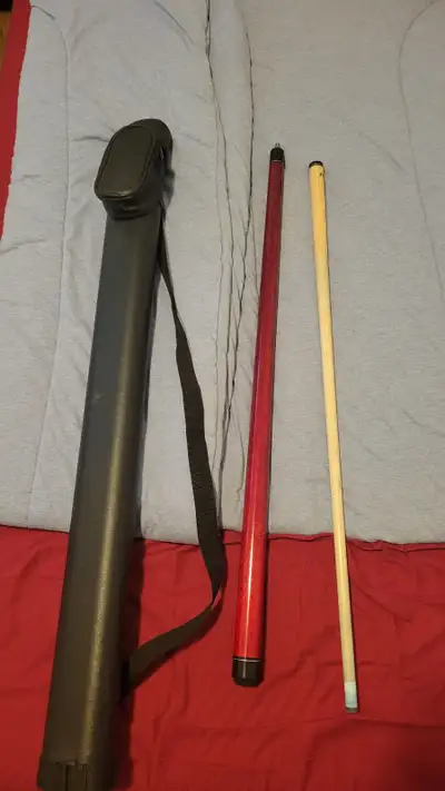 $60 pool stick with case., View more
