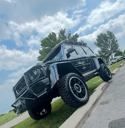 2001 Custom build G500 4x4 squared - Brabus Adventure style - this truck is a tank! Turns head every...