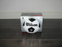 Wilson sz 5 leather soccer ball *** BRAND NEW ***
