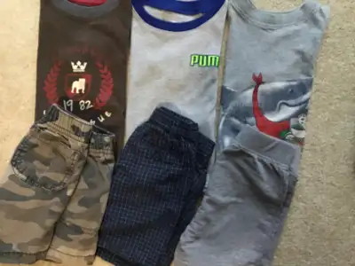12-18 months -5 sets of T- shirts and shorts- $6, View more