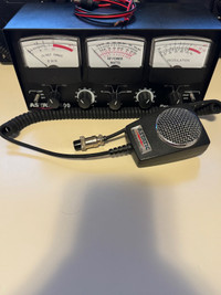 Astatic SWR Meter and Microphone 