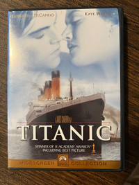 Titanic Widesreen DVD