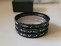Optex Close Up Lens - 55mm #1, #2 & #4 with Case