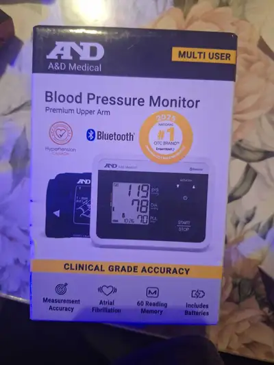A&D Mesical Vlood Pressure Monitor, View more