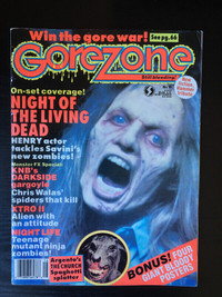 GOREZONE (magazine d'horreur, no 16, 1990)