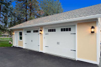 'Wholesale High Quality Garage Doors 8'x7' R16 starting at $1199