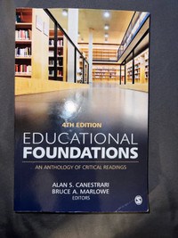 Educational Foundations: 4th edition 