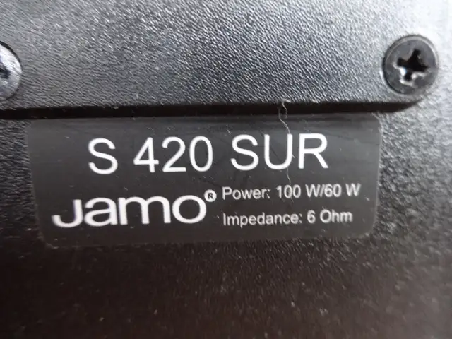 Jamo S420SUR/2way/100W surround speakers for sale in Speakers in Markham / York Region - Image 9