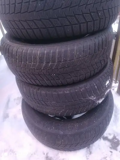 4 Continental winter tires 195 65 15 $120