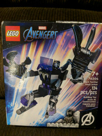 New Lego Marvel 76204 Free Delivery Black Panther Mech Armor 