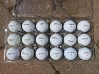18 Pack Used Golf Balls