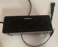 Polaroid bluetooth speaker - Black Like new