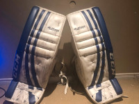 Used goalie equipment at a great price