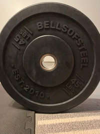 Bells of Steel Dead Bounce Bumper Plates - 260 lb Set