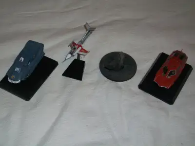 Konami Japan collectables - Captain Scarlet - Alien etc, View more